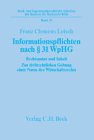 Informationspflichten nach §31 WpHG