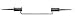 Pomona SMD Grabber Test Clip Patch Cord, Black, 12" OAL