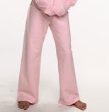 Girls Fleece Open Bottom Pant