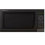 Sharp 2.0 Cu. Ft. 1200 Watt Countertop Sensor Microwave w/ Let's Cook Feature - Black