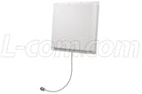 900 MHz 8 dBi Flat Patch Antenna - 4ft SMA Male Connector