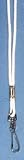 White Economy Lanyard - Quantity of 48