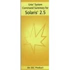 Click here to buy Unix System Command Summary for Solaris 2.5.