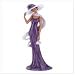 LADY WITH LARGE BRIM HAT STATUE FIGURINE BY CLOUDWORKS