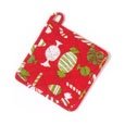 Christmas Candy Red Potholder XF806260