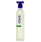 Cold by United Colors of Benetton for Men 3.4 oz Eau de Toilette Spray