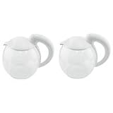 Krups F15B0B-2PK Carafe, White, 2 Pack