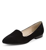Autograph Suede Almond Toe Water Resistant Shoes
