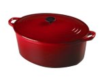 Review Le Creuset L2502-4067 / Le Creuset Enameled Cast-Iron 15-1/2-Quart Oval French Oven, Red