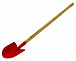 Ames True Temper Shovel Kids Floral Red