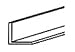Steelworks/ Boltmaster #11338 1/8x1-1/2x36 Aluminum Angle