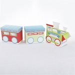 Baby Aspen "Precious Cargo"? 4 Piece Embroidered Layette Set with Keepsake Tr...