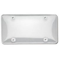 Cruiser Accessories Bubble Shield Clear License Plate