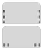 iBook Dual USB用 トラックパッドフィルム TP11