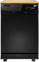 Whirlpool DP1040XTXB Full Console Dishwasher - Black