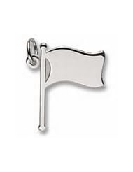Rembrandt Charms Single Flag Charm