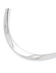 Sterling Silver 5mm Polished Neck Collar QG1724"