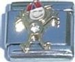Clearly Charming April Diamond Color Boy Child Baby Birthstone Italian Charm