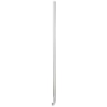 Chemglass CG-2079-02 Button Style Polished Stirrer Shaft For 2000mL - 12000mL Flask, 10mm Diameter x 525mm Length