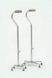 QUAD CANE WITH LARGE BASE