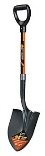 Ames True Temper Viper Round Point Shovel with 30-Inch Ergo D-Grip Innovative Fiberglass Handle #1582200