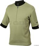 Surly Women's Short Sleeve Wool Green Large Jersey