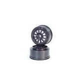 Front Rulux Wheel, Black: SC10 (2) by JCONCEPTS INC