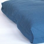 Zabuton Meditation Mat with Removable Cover (royal blue)