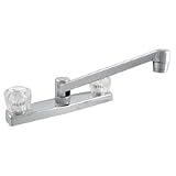 Ldr 012-3105CP Two Handle Kitchen Faucet, Chrome