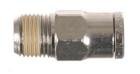 Paintball Macroline Straight Fitting - Nickel