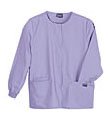 Cherokee Workwear Scrub Warm-up Jacket for Women (Assorted Colors, XS-5X)