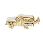 Light Truck Charm - 14K Yellow Gold - B000155SJC