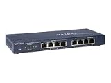 Netgear FS108PEU ProSafe 8 Port 10/100 Unmanaged Switch with Power Over Ethernet (PoE)