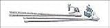 Superior 26-6331 Duplex Twin Curb Feeler, Chrome, 10.5"  Long