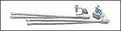Superior 26-6331 Duplex Twin Curb Feeler, Chrome, 10.5  Long