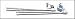 Superior 26-6331 Duplex Twin Curb Feeler, Chrome, 10.5