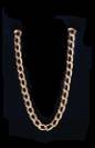 Gold 70's Disco Chain Necklace