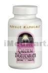 Source Naturals - Calcium D-Glucarate, 500 mg, 120 tablets