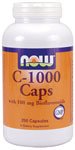 C-1000 Caps by NOW Foods - (100mg - 250 Capsules)