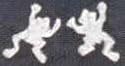 Frog Solid Sterling Silver Small Post Earrings