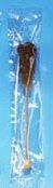 Sugar Swizzle Sticks 72 Count Individually Wrapped - Amber by Dryden and Palmer