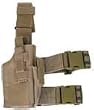 Tactical Dual Belts LEG HOLSTER--TAN