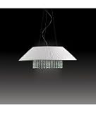 Brilliano 79 White Shade Pendant Chandelier