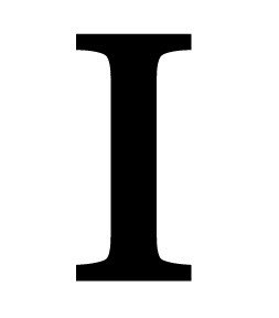 Letter I