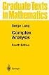 Complex Analysis (Graduate Texts in Mathematics)