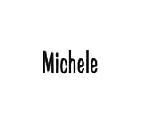 Clearly Charming Michele RED HEART Laser Name Italian Charm Link