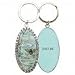 Sally Jean It's Never Too Late to Be Key Ring