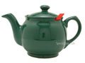 blue 4-cup teapot with filter - new