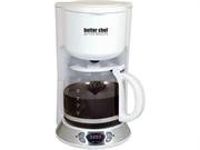 Better Chef 12 Cup Digital Coffee Maker Model IM-125W White