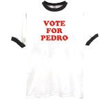 Vote For Pedro Youth Ringer T-Shirt